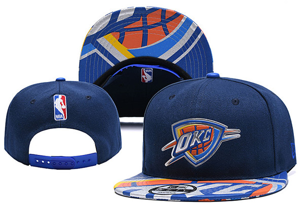 NBA Oklahoma City Thunder Stitched Snapback Hats 006